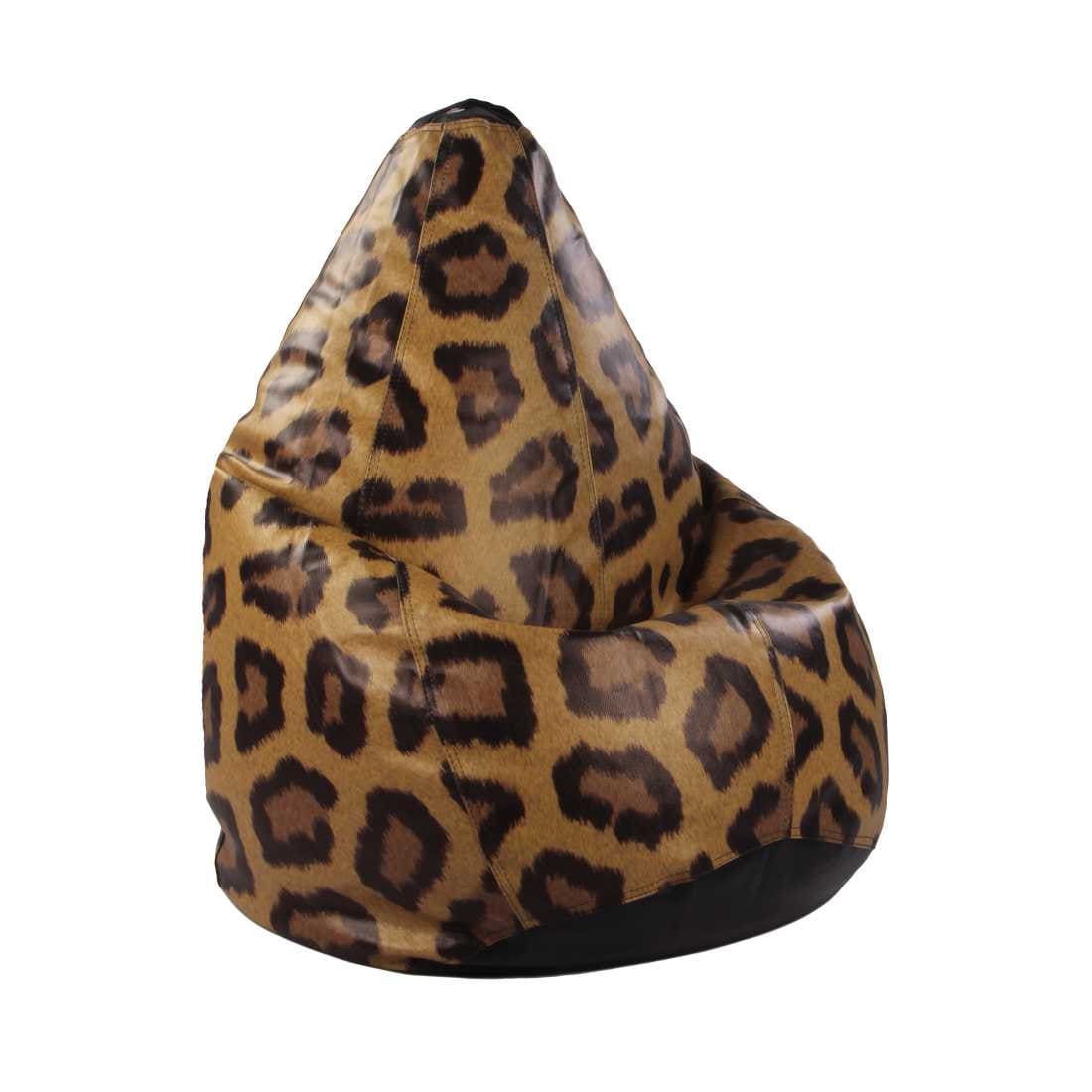Orka Digital Printed Leopard Print XXXL Bean Bag Filled With Beans view 7